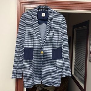 Cabi Checkup Blazer, size medium. Rayon blend, excellent condition